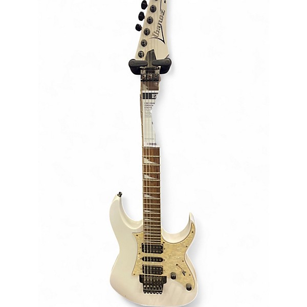 Used Ibanez RG350DX RG Series Alpine White Solid Body Electric Guitar