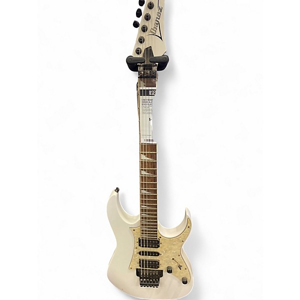 Used Ibanez RG350DX RG Series Alpine White Solid Body Electric Guitar