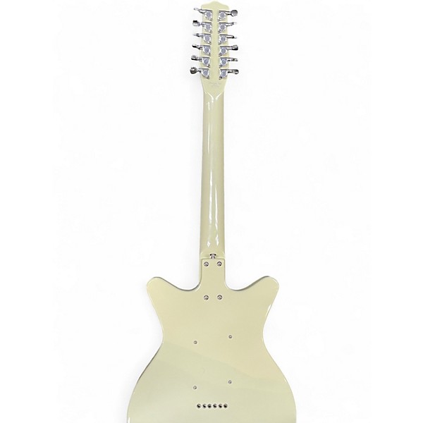 Used Danelectro Vintage 12 String  Vintage White Solid Body Electric Guitar