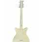 Used Danelectro Vintage 12 String  Vintage White Solid Body Electric Guitar