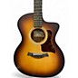 Used Taylor 214CE-K 2 Color Sunburst Acoustic Guitar