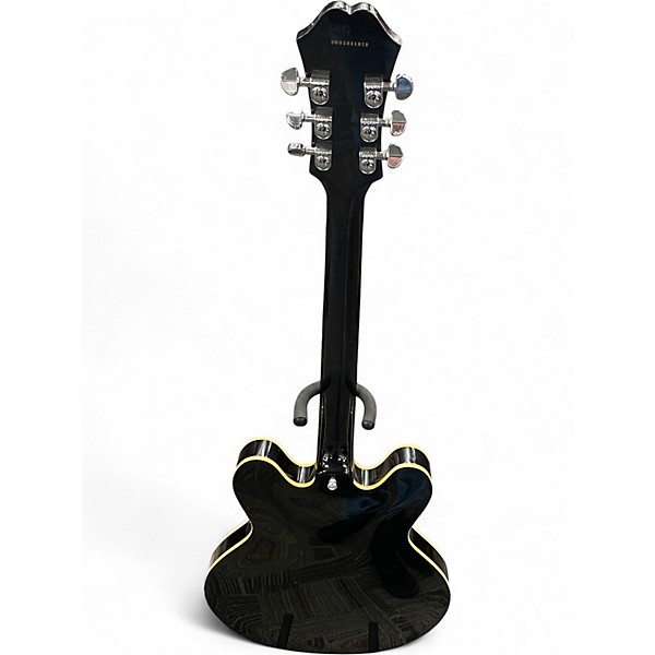 Used Epiphone Dot Ebony Hollow Body Electric Guitar