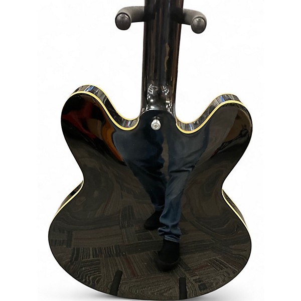 Used Epiphone Dot Ebony Hollow Body Electric Guitar