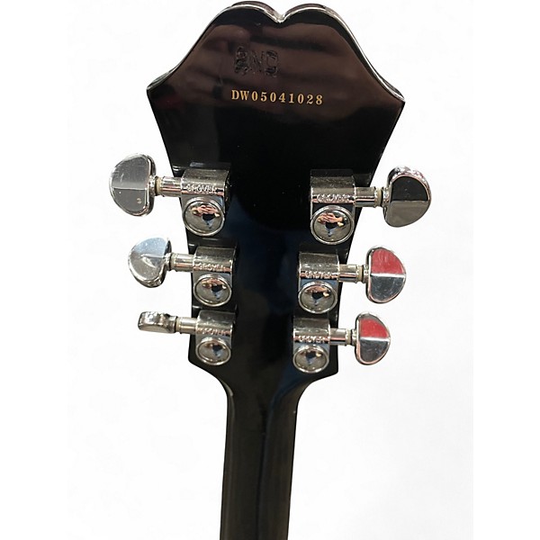 Used Epiphone Dot Ebony Hollow Body Electric Guitar