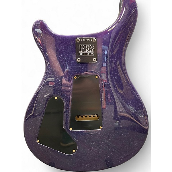 Used PRS CE22 purple sparkle Solid Body Electric Guitar