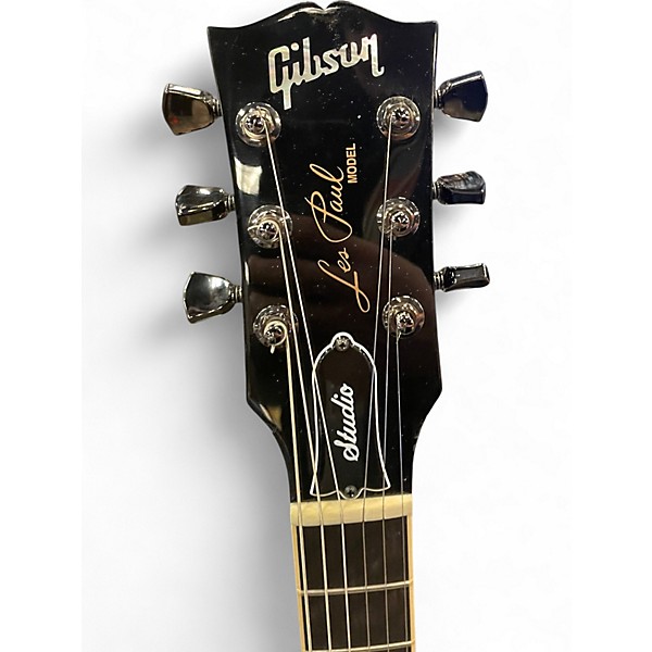 Used Gibson SESSION STUDIO TRANS EBONY BURST Solid Body Electric Guitar