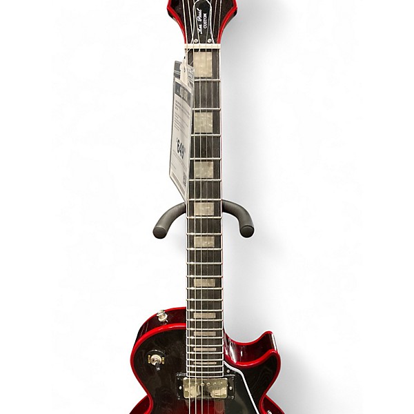 Used Epiphone les paul custom widow Crimson Red Trans Solid Body Electric Guitar