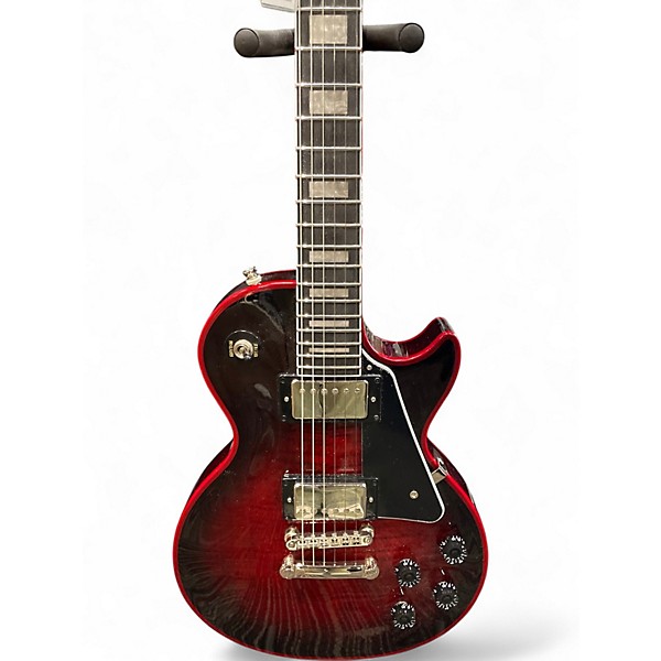 Used Epiphone les paul custom widow Crimson Red Trans Solid Body Electric Guitar