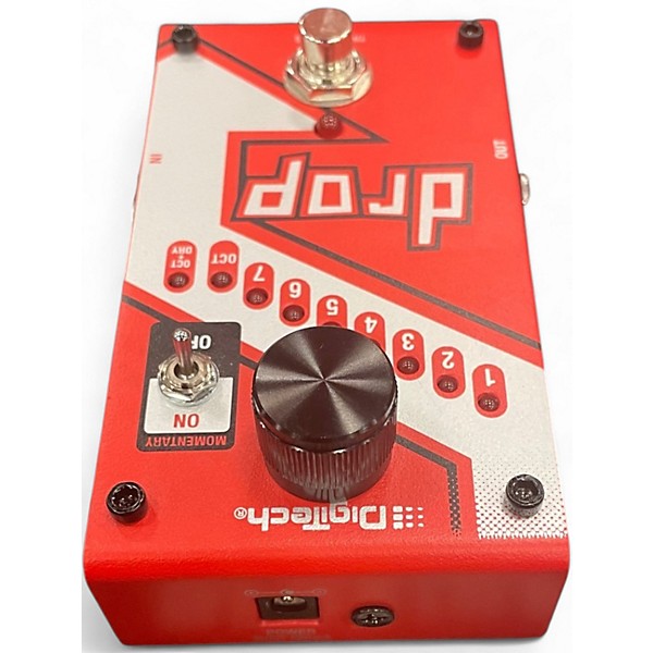 Used DigiTech The Drop Polyphonic Drop Tune Pitch-Shifter Effect Pedal