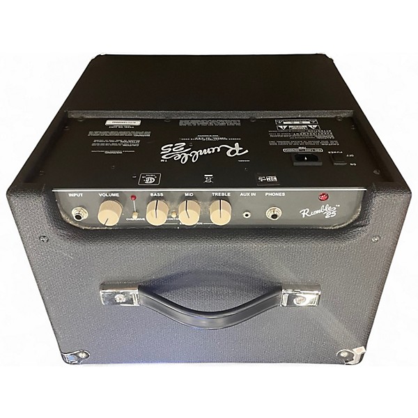 Used Fender Rumble 25 25W 1x8 Bass Combo Amp