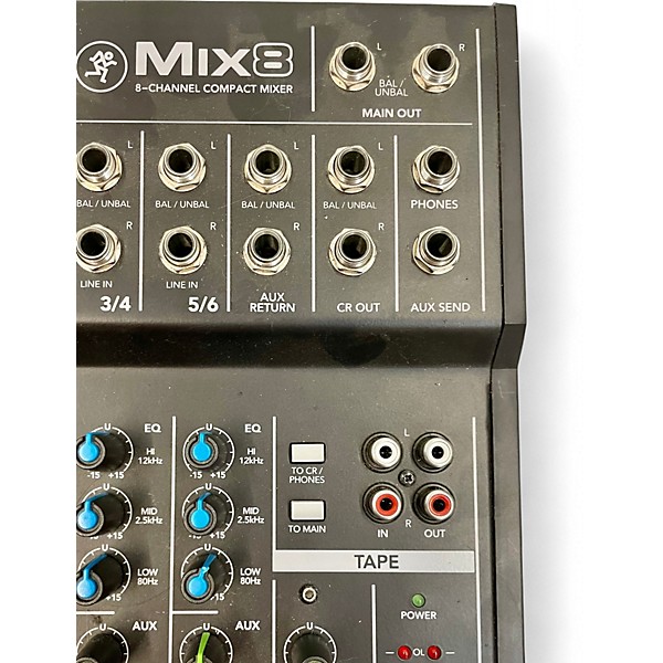 Used Mackie MIX8 Unpowered Mixer