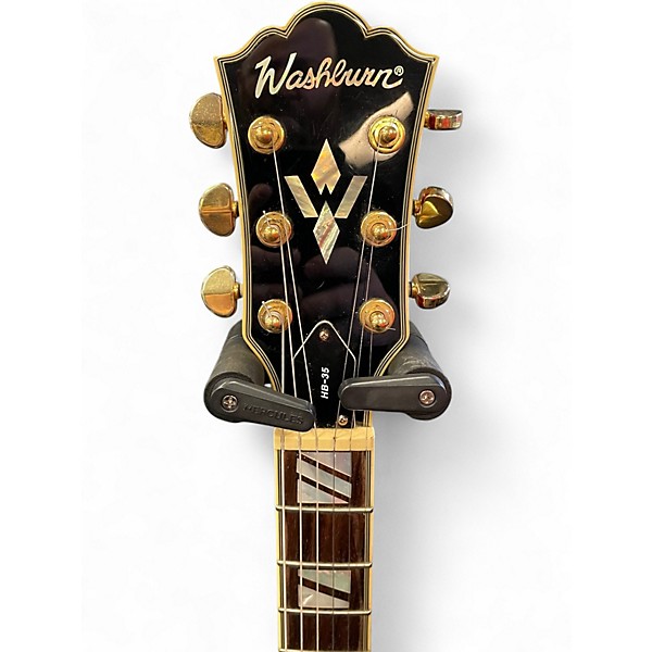 Used Washburn HB35 Cherry Hollow Body Electric Guitar
