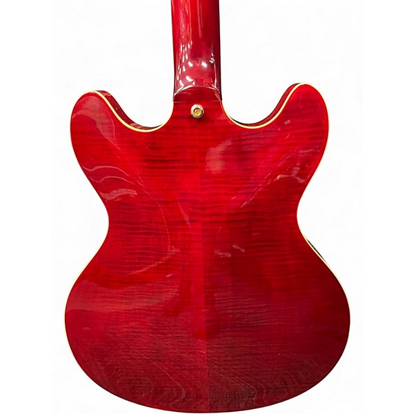 Used Washburn HB35 Cherry Hollow Body Electric Guitar
