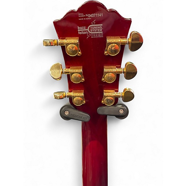 Used Washburn HB35 Cherry Hollow Body Electric Guitar