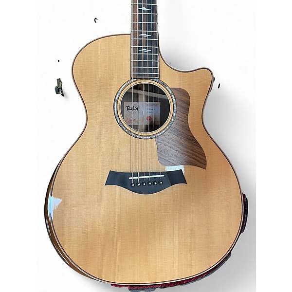 Used Taylor 814CE DLX Natural Acoustic Electric Guitar