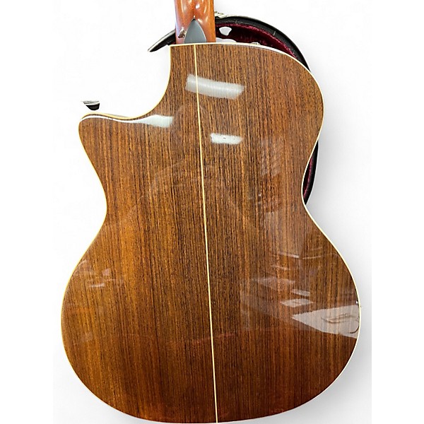 Used Taylor 814CE DLX Natural Acoustic Electric Guitar