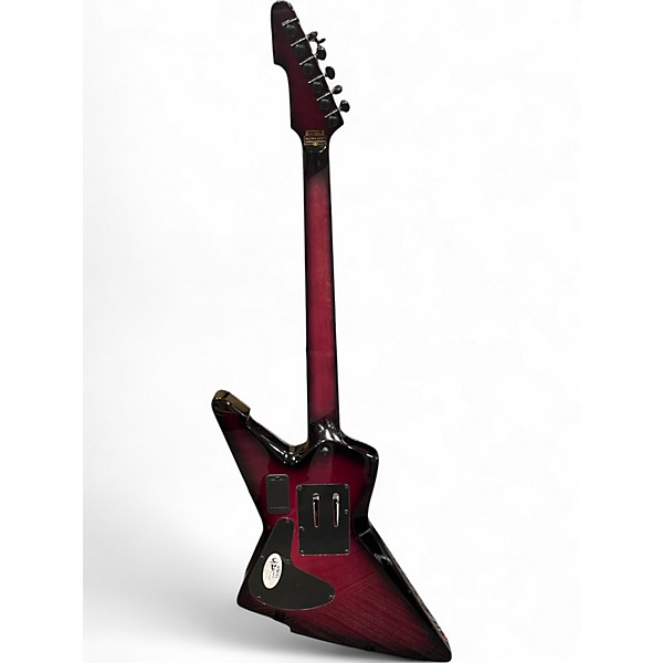 Used Schecter Guitar Research E-1 FRS SPECIAL EDITION TRANS PURPLE BURST Solid Body Electric Guitar