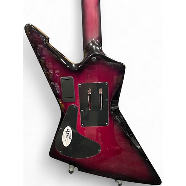 Used Schecter Guitar Research E-1 FRS SPECIAL EDITION TRANS PURPLE BURST Solid Body Electric Guitar