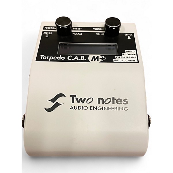 Used Two Notes AUDIO ENGINEERING TORPEDO CAB PLUS Battery Powered Amp