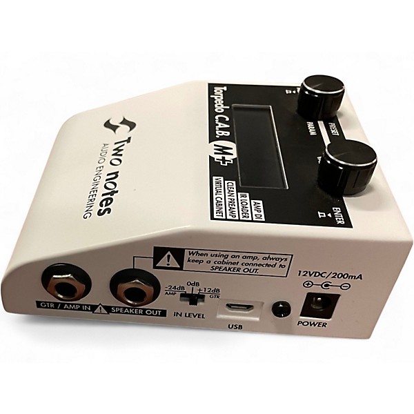 Used Two Notes AUDIO ENGINEERING TORPEDO CAB PLUS Battery Powered Amp