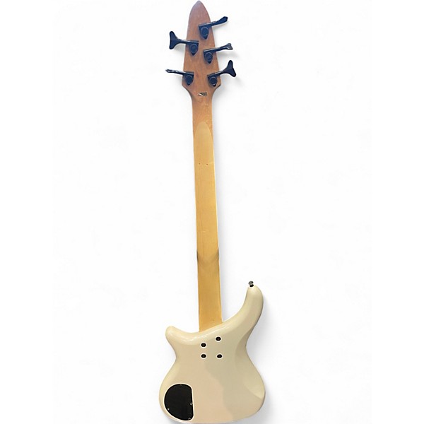Used Rogue LX205B Pearl White Electric Bass Guitar