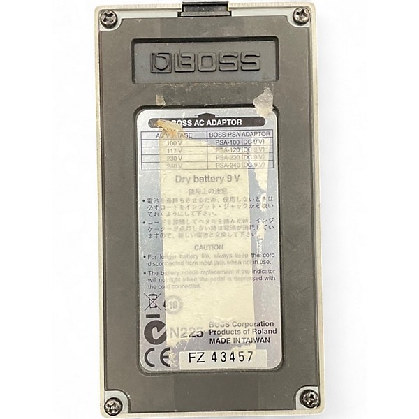 Used BOSS SD1 Super Overdrive Effect Pedal