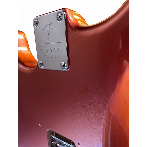 Used Fender Player Plus Stratocaster VINTAGE RED Solid Body Electric Guitar