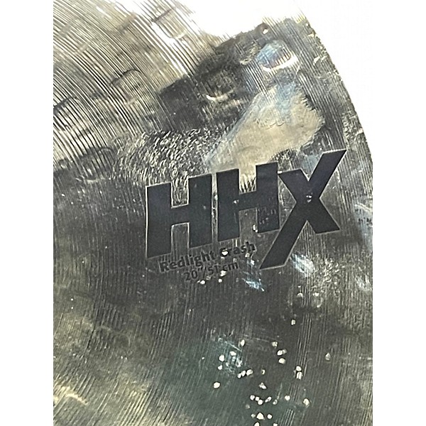 Used SABIAN 20in HHX REDLIGHT CRASH Cymbal