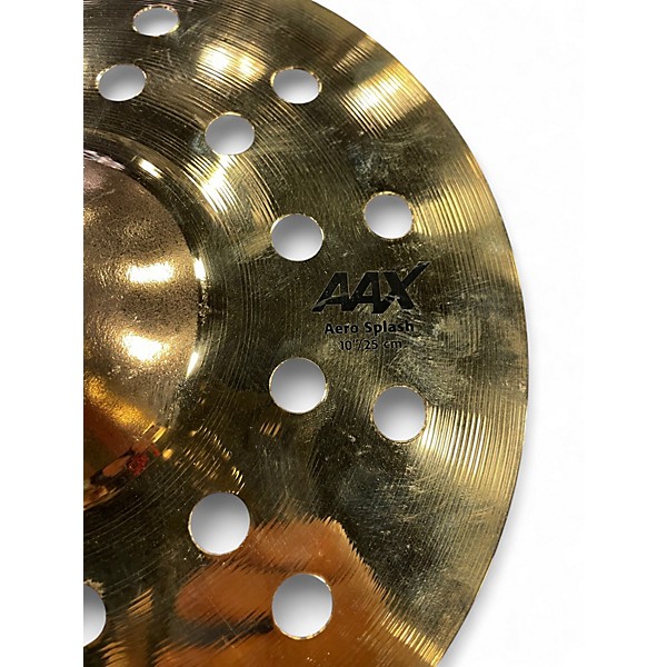 Used SABIAN 10in AAX AERO SPLASH Cymbal
