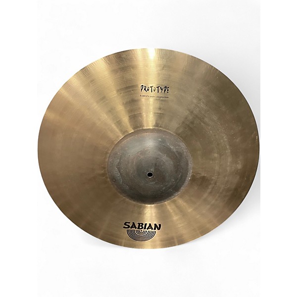 Used SABIAN 22in PROTOTYPE POWERBELL RIDE Cymbal