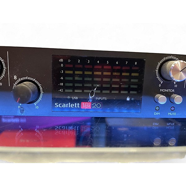 Used Focusrite Scarlett 18i20 Audio Interface
