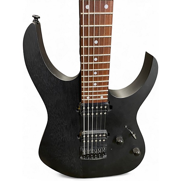 Used Ibanez RGRT421 Black Solid Body Electric Guitar