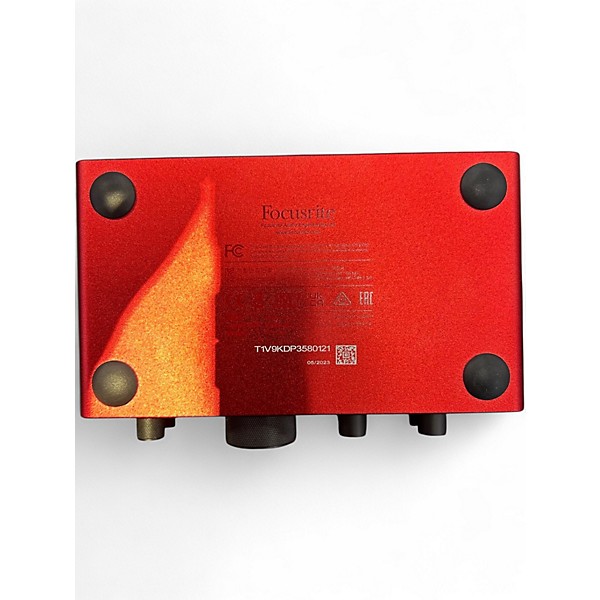 Used Focusrite SCARLETT SOLO GEN 4 Audio Interface