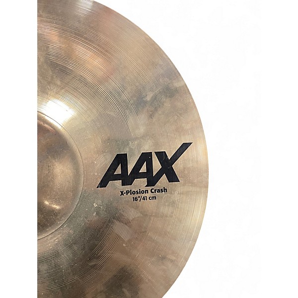 Used SABIAN 16in AAX X-plosion Crash Cymbal
