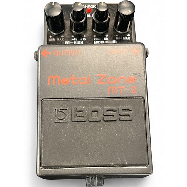Used BOSS MT2 Metal Zone Distortion Effect Pedal