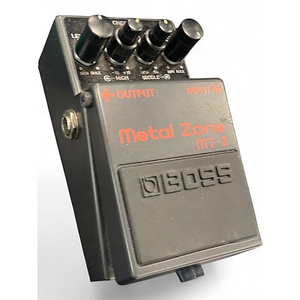 Used BOSS MT2 Metal Zone Distortion Effect Pedal