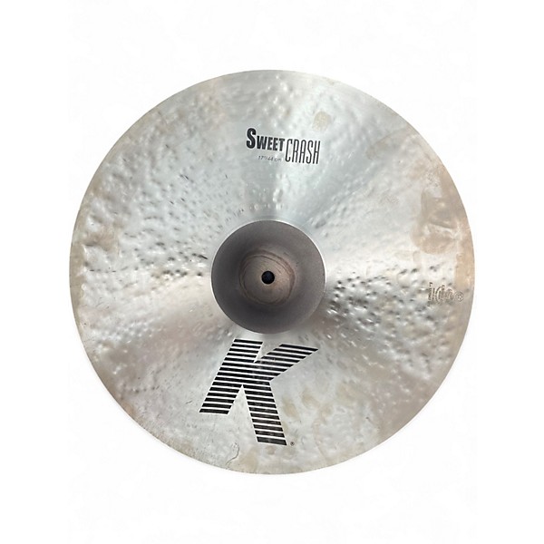 Used Zildjian 17in K Sweet Crash Cymbal