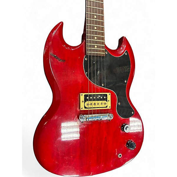 Used Epiphone SG Junior Dakota Red Solid Body Electric Guitar