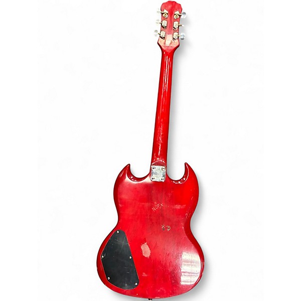 Used Epiphone SG Junior Dakota Red Solid Body Electric Guitar
