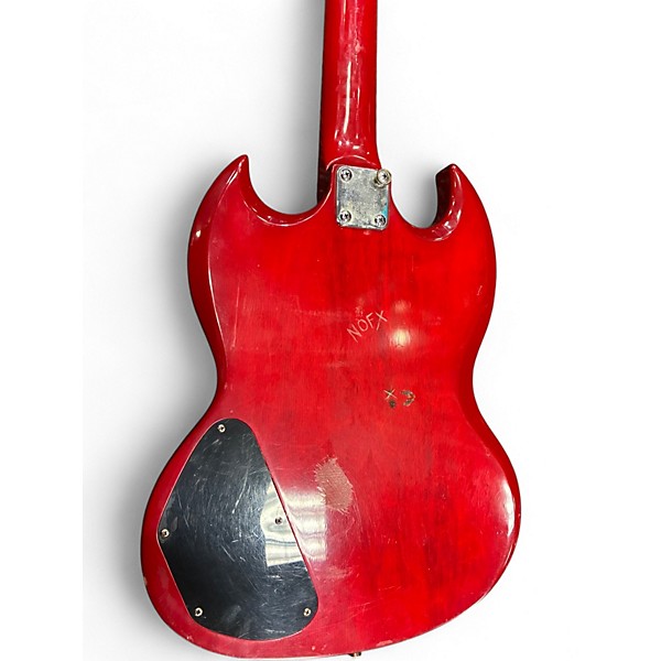 Used Epiphone SG Junior Dakota Red Solid Body Electric Guitar