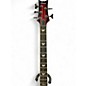 Used Schecter Guitar Research Stiletto Extreme 5 String Crimson Red Trans Electric Bass Guitar