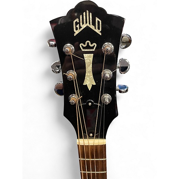 Used Guild D40 Natural Acoustic Electric Guitar