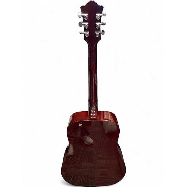 Used Guild D40 Natural Acoustic Electric Guitar