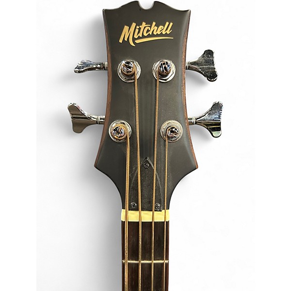 Used Mitchell T239BCE BROWN EDGE BURST Acoustic Bass Guitar