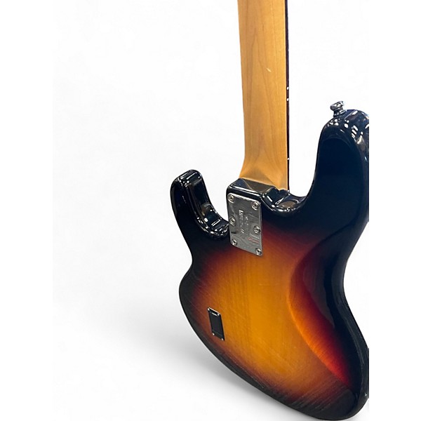 Used Ernie Ball Music Man Stingray 4 String 3 Color Sunburst Electric Bass Guitar
