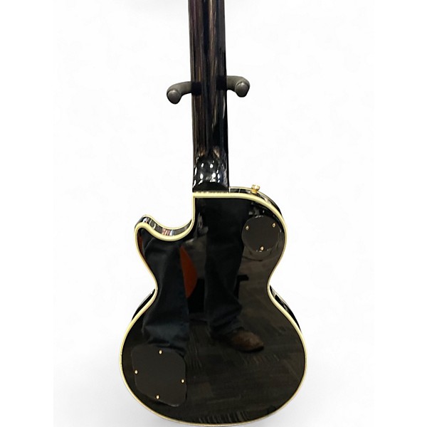 Used Epiphone Les Paul Custom Ebony Solid Body Electric Guitar