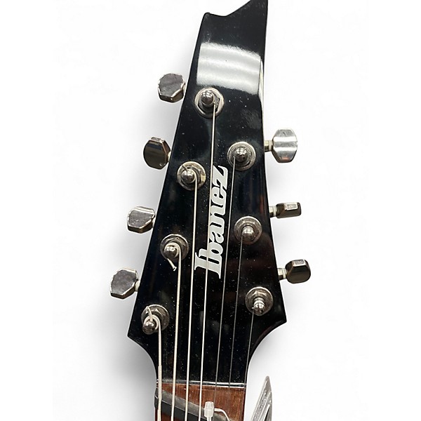 Used Ibanez RGMS7 BLACK Solid Body Electric Guitar