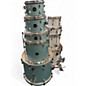 Used Mapex 5 Piece Venus Shell Pack Aqua Blue Aqua Blue Drum Kit thumbnail
