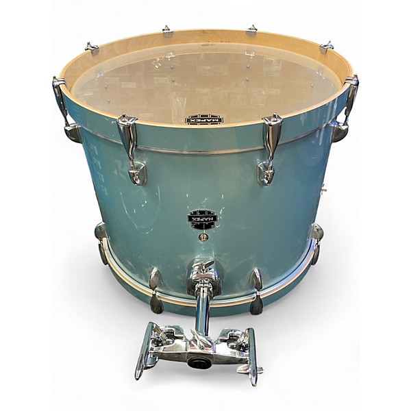 Used Mapex 5 Piece Venus Shell Pack Aqua Blue Aqua Blue Drum Kit