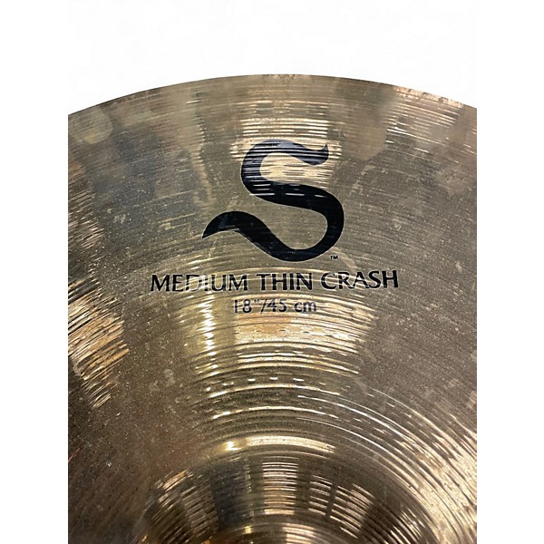 Used Zildjian 18in S Family Medium Thin Crash Cymbal